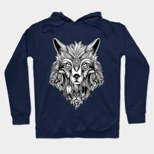 Colorful Wolf Gift Hoodie